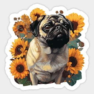 Pug Sticker